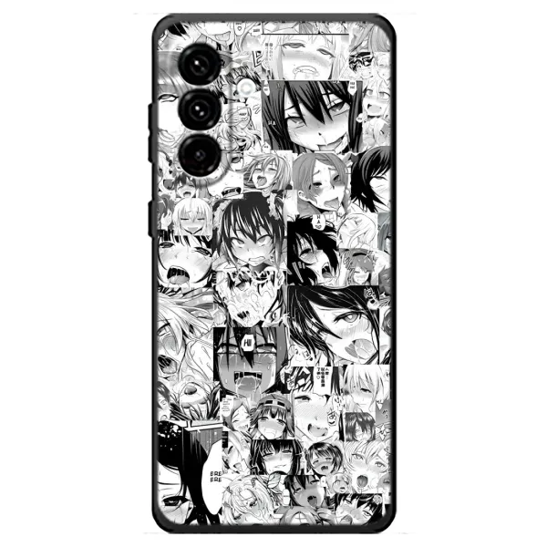 Чехол с принтом «Ahegao manga» для Samsung Galaxy A18 4G