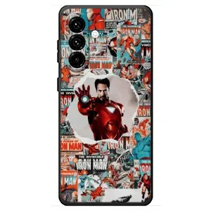 Чехлы с героями Марвел Samsung Galaxy A18 4G (VPrint) (Айронмен)