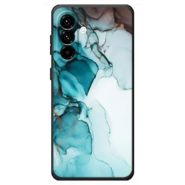 Чехол с принтом «Бирюзовый мрамор» для Samsung Galaxy A18 4G Чехол с принтом «Бирюзовый мрамор» для Samsung Galaxy A18 4G