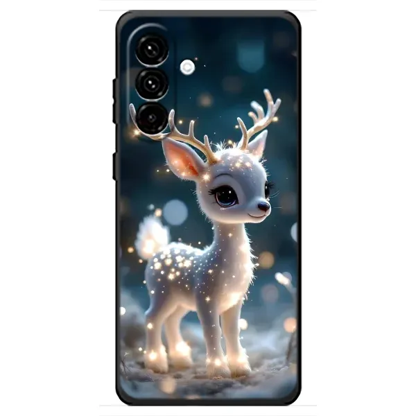 Чехол с принтом «Блестящий олененок» для Samsung Galaxy A18 4G