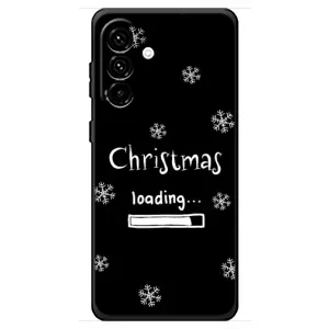 Рождественские, Праздничные Чехлы для Самсунг Галакси А18 4Г (Christmas loading)