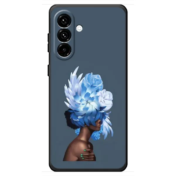 Чехол с принтом «Цветы на голове» для Samsung Galaxy A18 4G Чехол с принтом «Цветы на голове» для Samsung Galaxy A18 4G