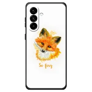 Чехлы с картинкой Лисички для Samsung Galaxy A18 4G (VPrint) (Девочка Лиса)