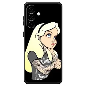 Чехол с печатью для Samsung Galaxy A18 4G - (Мода) (AlphaPrint) (Девочка в тату)
