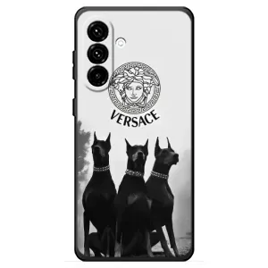 Чехлы VERSACE для Самсунг Галакси А18 4Г (PREMIUMPrint) (Доберман Версаче)