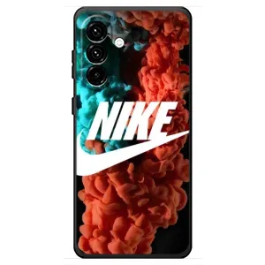 Чехол для Samsung Galaxy A18 4G - с принтом Найк (AlphaPrint) (Дымчатый найк)