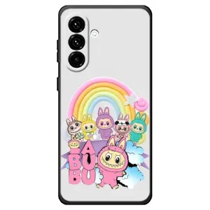 Чехол с Лабубу на Samsung Galaxy A18 4G (Фон Лабубу)