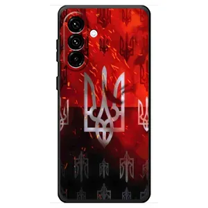 Украинские Чехлы для Samsung Galaxy A18 4G с картинкой УПА (AlphaPrint) (ГЕРБ УПА)