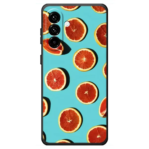 Чехол с принтом «Грейпфрут» для Samsung Galaxy A18 4G