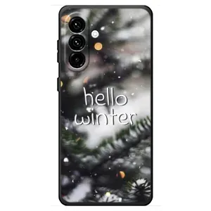 Новогодние, Праздничные Чехлы для Samsung Galaxy A18 4G - 2024 год (Hello winter)