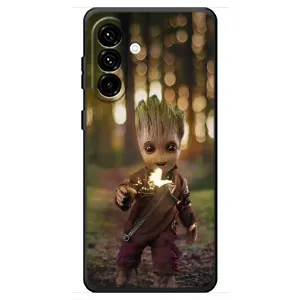Чехол МАРВЕЛ для Самсунг Галакси А18 4Г (AlphaPrint) (I am Groot)