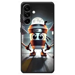 Чохол з мемом Тралалело тралала на Samsung Galaxy A18 4G (Капучіно асасіно)