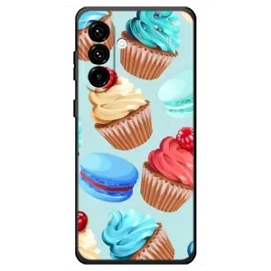 Чехлы с Фруктами для Samsung Galaxy A18 4G (VPrint) (Кексики)