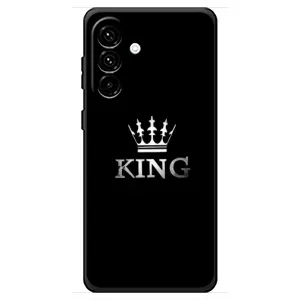 Чехол с Короной Самсунг Галакси А18 4Г - (AlphaPrint) (KING)
