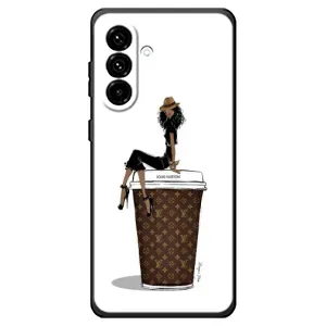 Чохли Луі Вітон для Samsung Galaxy A18 4G (AlphaPrint - LOUIS VUITTON) (кава LOUIS VUITTON)