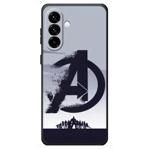 Чехлы с героями Марвел Samsung Galaxy A18 4G (VPrint) (Команда А)