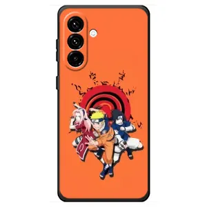 Naruto Anime Чехлы для Самсунг Галакси А18 4Г (AlphaPrint) (команда Наруто)