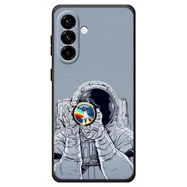 Чехол с принтом «Космонавт фото» для Samsung Galaxy A18 4G Чехол с принтом «Космонавт фото» для Samsung Galaxy A18 4G