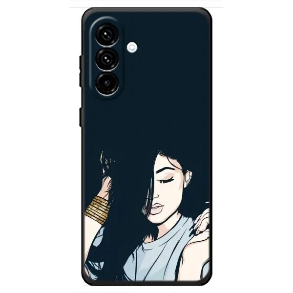 Чохол з принтом «Гарна дівчина» для Samsung Galaxy A18 4G