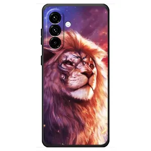 Чехол со Львом для Samsung Galaxy A18 4G (VPrint) (Красочный Лев)
