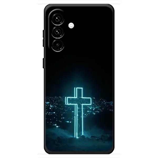 Чехол с принтом «Крест и город» для Samsung Galaxy A18 4G Чехол с принтом «Крест и город» для Samsung Galaxy A18 4G