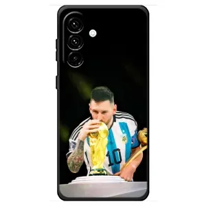Чохли для Samsung Galaxy A18 4G (Leo чемпіон) (AlphaPrint) (Кубок Мессі)