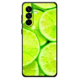 Чехлы с Фруктами для Samsung Galaxy A18 4G (VPrint) (Лайм)