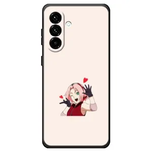 Чехлы Персонажи Аниме Наруто для Samsung Galaxy A18 4G (AlphaPrint) (Лайк Сакура)