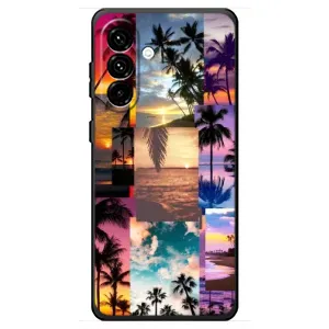 Силиконовый чехол с КАРТИНКАМИ лето для Samsung Galaxy A18 4G (AlphaPrint) (Летний отпуск)