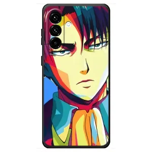 Чехлы Персонажи Аниме Наруто для Samsung Galaxy A18 4G (AlphaPrint) (Леви Аккерман)