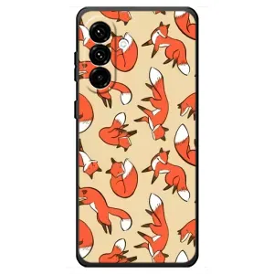 Чехлы с картинкой Лисички для Samsung Galaxy A18 4G (VPrint) (Лисички)