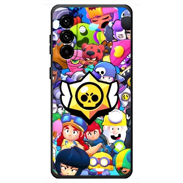 Чехол с принтом «Лого Brawl Stars» для Samsung Galaxy A18 4G