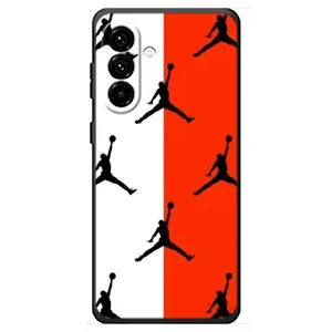 Чехлы для Samsung Galaxy A18 4G - с картинкой JORDAN (AlphaPrint) (Лого Джордан)