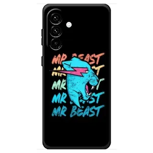 Чехлы Мистер Бист для Самсунг Галакси А18 4Г (logo Mr beast)