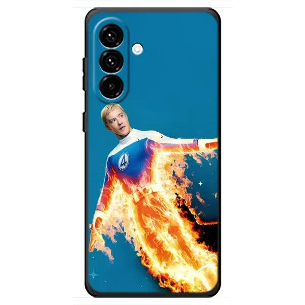 Чохол з принтом «Людина-факел у вогні» для Samsung Galaxy A18 4G Чохол з принтом «Людина-факел у вогні» для Samsung Galaxy A18 4G