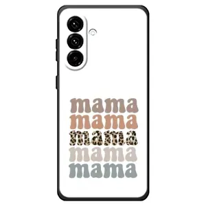 Чохли для мами на Samsung Galaxy A18 4G (Текстовий колаж мама)