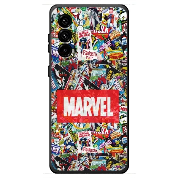 Чехол с принтом «Марвел комиксы» для Samsung Galaxy A18 4G