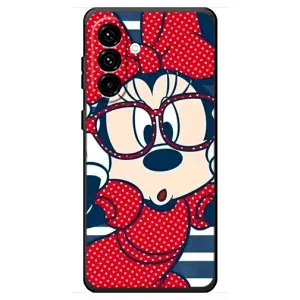 Міккі Маус чохол для Samsung Galaxy A18 4G (AlphaPrint - Мультяшні) (Маус в окулярах)