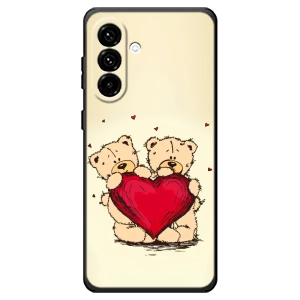 Чохол з принтом «Медвежата» для Samsung Galaxy A18 4G