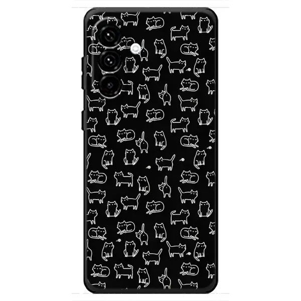 Чехол с принтом «Меленькие котики» для Samsung Galaxy A18 4G