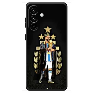 Чохли для Samsung Galaxy A18 4G (Leo чемпіон) (AlphaPrint) (Мессі Король)