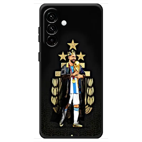 Чохол з принтом «Мессі Король» для Samsung Galaxy A18 4G