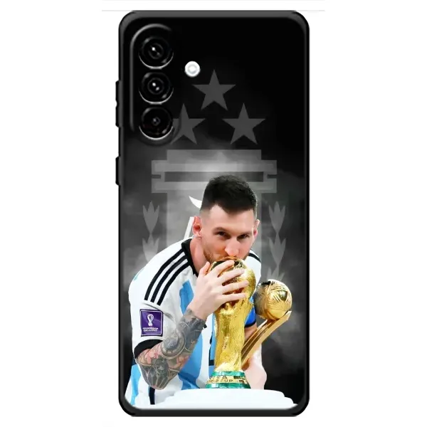 Чохол з принтом «Мессі Чемпіон» для Samsung Galaxy A18 4G