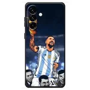 Чохли для Samsung Galaxy A18 4G (Leo чемпіон) (AlphaPrint) (Мессі з кубком)