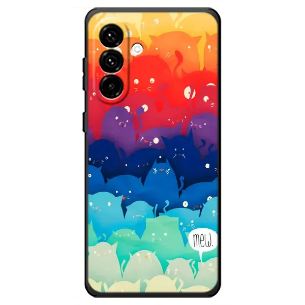 Чохол з принтом «Mew» для Samsung Galaxy A18 4G