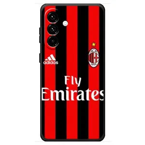 Чехлы для Samsung Galaxy A18 4G (VPrint) - Футбольные клубы (Milan)