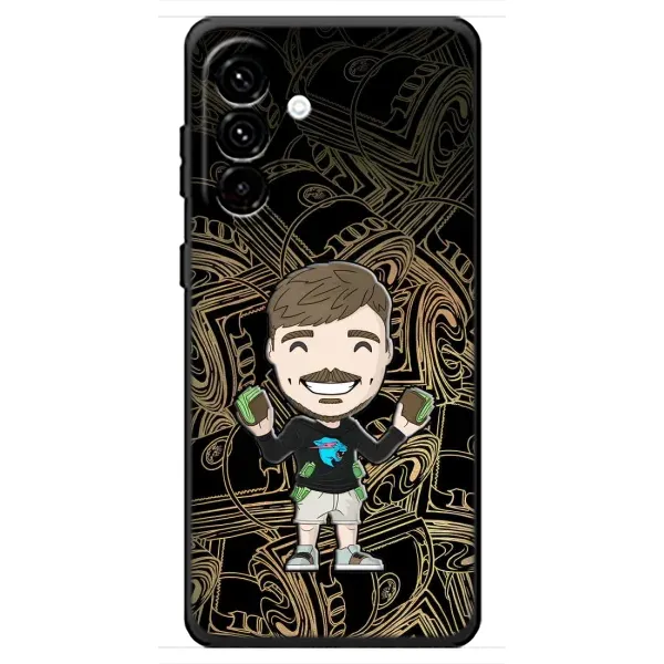 Чехол с принтом «Mister Beast» для Samsung Galaxy A18 4G