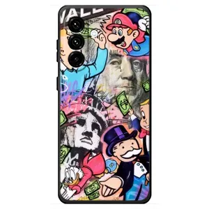 Чехлы с крутыми принтами для Samsung Galaxy A18 4G - (PREMIUMPrint) (Monopoly man)