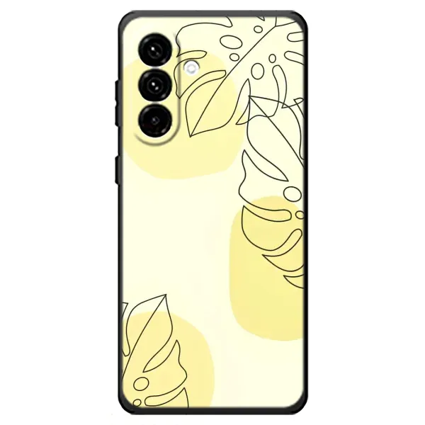 Чехол с принтом «Желтая монстера арт» для Samsung Galaxy A18 4G Чехол с принтом «Желтая монстера арт» для Samsung Galaxy A18 4G