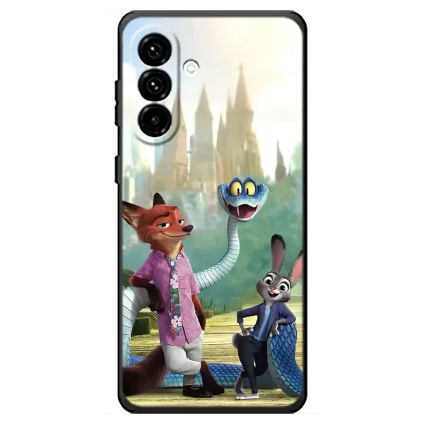 Чохол з принтом «Герої мультфільму Зоотрополіс» для Samsung Galaxy A18 4G
